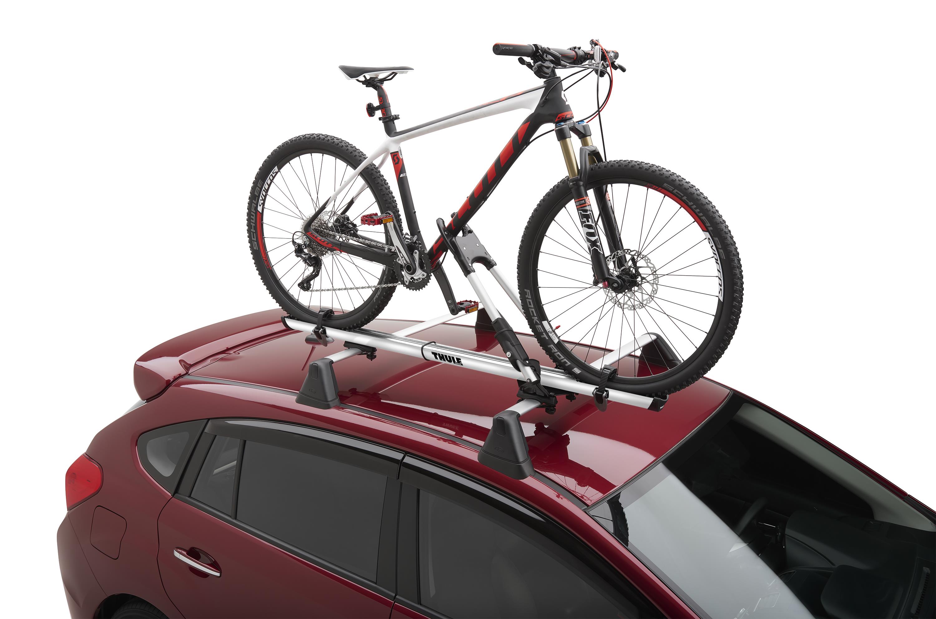 bike on car roof